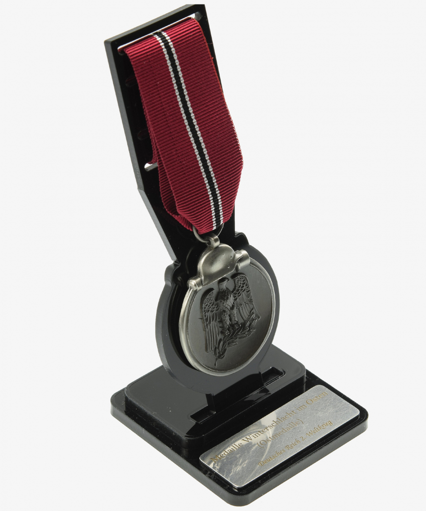 Display Stand, Medal for the Winter Battle in the East (Eastern Medal)
